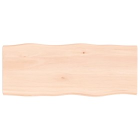 Massivholztischplatte mit Naturkante 100x40x(2-4) cm von vidaXL, Tischplatten - Ref: Foro24-363882, Preis: 57,63 €, Rabatt: %