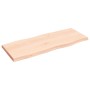 Solid wood table top natural edge 100x40x(2-4) cm by vidaXL, Table tops - Ref: Foro24-363882, Price: 57,63 €, Discount: %