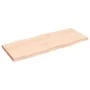Tablero de mesa madera maciza borde natural 100x40x(2-4) cm de vidaXL, Tableros para mesas - Ref: Foro24-363882, Precio: 49,7...