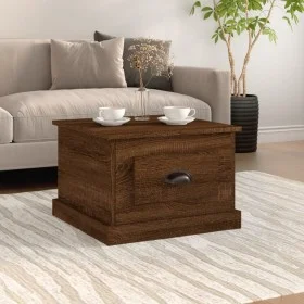 Couchtisch aus braunem Eichensperrholz, 50 x 50 x 35 cm von vidaXL, Couchtisch - Ref: Foro24-816255, Preis: 56,23 €, Rabatt: %