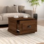 Couchtisch aus braunem Eichensperrholz, 50 x 50 x 35 cm von vidaXL, Couchtisch - Ref: Foro24-816255, Preis: 56,87 €, Rabatt: %