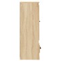 Aparador alto madera contrachapada roble Sonoma 36x35,5x103,5cm de vidaXL, Aparadores - Ref: Foro24-816307, Precio: 71,54 €, ...