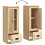 Aparador alto madera contrachapada roble Sonoma 36x35,5x103,5cm de vidaXL, Aparadores - Ref: Foro24-816307, Precio: 68,18 €, ...