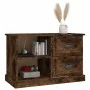 TV stand made of smoked oak plywood, measuring 73x35.5x47.5 cm. by vidaXL, TV Furniture - Ref: Foro24-816173, Price: 59,17 €,...