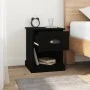 Mesitas de noche 2 uds madera contrachapada negro 39x39x47,5 cm de vidaXL, Mesitas de noche - Ref: Foro24-816131, Precio: 64,...