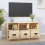 Mueble para TV madera contrachapada roble Sonoma 100x35x50 cm de vidaXL, Muebles TV - Ref: Foro24-816291, Precio: 69,19 €, De...