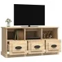 Mueble para TV madera contrachapada roble Sonoma 100x35x50 cm de vidaXL, Muebles TV - Ref: Foro24-816291, Precio: 69,19 €, De...