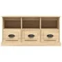 Sonoma oak plywood TV cabinet 100x35x50 cm by vidaXL, TV Furniture - Ref: Foro24-816291, Price: 69,19 €, Discount: %