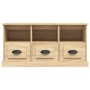 TV-Schrank aus Sonoma-Eichensperrholz, 100 x 35 x 50 cm von vidaXL, TV-Möbel - Ref: Foro24-816291, Preis: 69,95 €, Rabatt: %