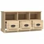 Sonoma oak plywood TV cabinet 100x35x50 cm by vidaXL, TV Furniture - Ref: Foro24-816291, Price: 69,19 €, Discount: %