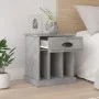 Bedside tables 2 units gray concrete 43x36x50 cm by vidaXL, Nightstands - Ref: Foro24-816353, Price: 64,24 €, Discount: %