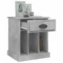 Mesitas de noche 2 unidades gris hormigón 43x36x50 cm de vidaXL, Mesitas de noche - Ref: Foro24-816353, Precio: 64,23 €, Desc...