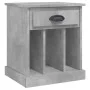 Bedside tables 2 units gray concrete 43x36x50 cm by vidaXL, Nightstands - Ref: Foro24-816353, Price: 64,24 €, Discount: %