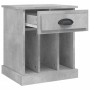 Bedside tables 2 units gray concrete 43x36x50 cm by vidaXL, Nightstands - Ref: Foro24-816353, Price: 64,86 €, Discount: %