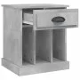 Bedside tables 2 units gray concrete 43x36x50 cm by vidaXL, Nightstands - Ref: Foro24-816353, Price: 64,24 €, Discount: %