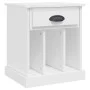 Two white bedside tables 43x36x50 cm by vidaXL, Nightstands - Ref: Foro24-816345, Price: 59,62 €, Discount: %