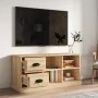 Sonoma oak plywood TV cabinet 102x35.5x47.5 cm by vidaXL, TV Furniture - Ref: Foro24-816179, Price: 76,34 €, Discount: %
