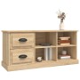 Mueble de TV madera contrachapada roble Sonoma 102x35,5x47,5 cm de vidaXL, Muebles TV - Ref: Foro24-816179, Precio: 77,21 €, ...