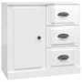 Hochglanzweißes Sperrholz-Sideboard 70 x 35,5 x 67,5 cm von vidaXL, Sideboards - Ref: Foro24-816194, Preis: 73,58 €, Rabatt: %