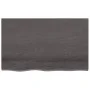 Wandregal aus dunkelbraun behandeltem Eichenholz, 80x50x(2-6) cm von vidaXL, Regale und Regale - Ref: Foro24-363790, Preis: 5...