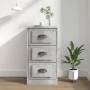 Betongraues Sperrholz-Sideboard 36 x 35,5 x 67,5 cm von vidaXL, Sideboards - Ref: Foro24-816220, Preis: 61,96 €, Rabatt: %