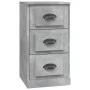 Betongraues Sperrholz-Sideboard 36 x 35,5 x 67,5 cm von vidaXL, Sideboards - Ref: Foro24-816220, Preis: 61,96 €, Rabatt: %