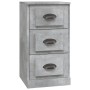 Concrete gray plywood sideboard 36x35.5x67.5 cm by vidaXL, Sideboards - Ref: Foro24-816220, Price: 62,82 €, Discount: %