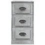 Betongraues Sperrholz-Sideboard 36 x 35,5 x 67,5 cm von vidaXL, Sideboards - Ref: Foro24-816220, Preis: 61,96 €, Rabatt: %