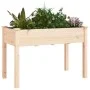 Planter with interior lining solid fir wood 118x59x76 cm by vidaXL, Pots and planters - Ref: Foro24-364233, Price: 108,39 €, ...