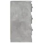 Aparador de madera contrachapada gris hormigón 36x35,5x67,5 cm de vidaXL, Aparadores - Ref: Foro24-816220, Precio: 61,96 €, D...