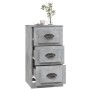 Concrete gray plywood sideboard 36x35.5x67.5 cm by vidaXL, Sideboards - Ref: Foro24-816220, Price: 62,82 €, Discount: %