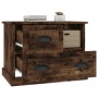 Mesita de noche color roble ahumado 60x39x45 cm de vidaXL, Mesitas de noche - Ref: Foro24-816365, Precio: 58,72 €, Descuento: %