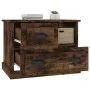 Mesita de noche color roble ahumado 60x39x45 cm de vidaXL, Mesitas de noche - Ref: Foro24-816365, Precio: 58,07 €, Descuento: %