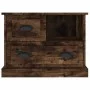 Mesita de noche color roble ahumado 60x39x45 cm de vidaXL, Mesitas de noche - Ref: Foro24-816365, Precio: 58,07 €, Descuento: %