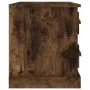 Mesita de noche color roble ahumado 60x39x45 cm de vidaXL, Mesitas de noche - Ref: Foro24-816365, Precio: 58,07 €, Descuento: %