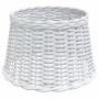Ceiling lampshade in white wicker Ø45x28 cm by vidaXL, Lampshades - Ref: Foro24-364370, Price: 40,58 €, Discount: %