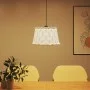 Ceiling lampshade in white wicker Ø45x28 cm by vidaXL, Lampshades - Ref: Foro24-364370, Price: 40,06 €, Discount: %