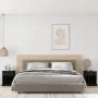 Mesitas de noche 2 unidades negro 43x36x50 cm de vidaXL, Mesitas de noche - Ref: Foro24-816347, Precio: 74,48 €, Descuento: %