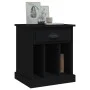 Nachttische 2 Einheiten schwarz 43x36x50 cm von vidaXL, Nachttische - Ref: Foro24-816347, Preis: 74,49 €, Rabatt: %