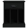 Bedside tables 2 units black 43x36x50 cm by vidaXL, Nightstands - Ref: Foro24-816347, Price: 75,31 €, Discount: %