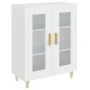 White engineered wood sideboard 69.5x34x90 cm by vidaXL, Sideboards - Ref: Foro24-812114, Price: 80,28 €, Discount: %