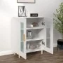 White engineered wood sideboard 69.5x34x90 cm by vidaXL, Sideboards - Ref: Foro24-812114, Price: 80,28 €, Discount: %