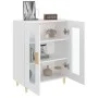 White engineered wood sideboard 69.5x34x90 cm by vidaXL, Sideboards - Ref: Foro24-812114, Price: 80,28 €, Discount: %