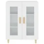 White engineered wood sideboard 69.5x34x90 cm by vidaXL, Sideboards - Ref: Foro24-812114, Price: 80,28 €, Discount: %