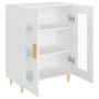 White engineered wood sideboard 69.5x34x90 cm by vidaXL, Sideboards - Ref: Foro24-812114, Price: 81,22 €, Discount: %
