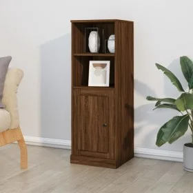 Aparador alto madera contrachapada roble marrón 36x35,5x103,5cm de vidaXL, Aparadores - Ref: Foro24-816327, Precio: 62,71 €, ...