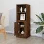 Hohes Sideboard aus braunem Eichensperrholz, 36 x 35,5 x 103,5 cm von vidaXL, Sideboards - Ref: Foro24-816327, Preis: 62,71 €...