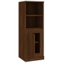 Tall brown oak plywood sideboard 36x35.5x103.5cm by vidaXL, Sideboards - Ref: Foro24-816327, Price: 63,73 €, Discount: %