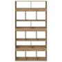 Estantería madera de ingeniería roble artisan 100x33x187,5 cm