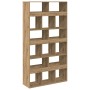 Estantería madera de ingeniería roble artisan 100x33x187,5 cm
